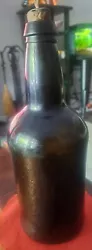Up for sale is a fantastic black glass bottle, this bottle was found inside a wall of a old home in Maryland and is in...