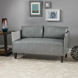 Enhance the overall aesthetics of your interior space with our brilliant loveseat, whether it be your living room or...