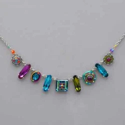 Firefly La Dolce Vita Oblong Crystal NecklaceMade in Guatemala, this beautiful necklace features Swarovski crystals and...