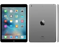 Apple iPad Air 1st Gen. 32GB, Wi-Fi 9.7in - Space Gray. The iPad Air is the first-generation iPad Air tablet computer...