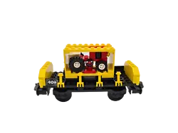 Lego® 9V RC TRAIN Railway 4563 Waggon Yellow Cargo WAGON CAR LOADING. GENUINE LEGO PRODUCT, USED IN GOOD CONDITION....