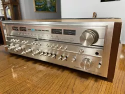 Pioneer SX 1280 Vintage Stereo Receiver. Condition is Used. There are scratches on the cabinets. The Stereo light does...