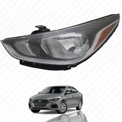 Compatible with: 2018 2019 2020 2021 Hyundai Accent. Limited, SE, SEL. Includes: 1 Headlight. Installation instruction...