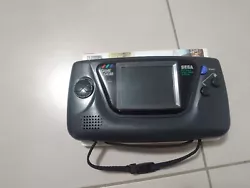 SEGA Game Gear Console - Noire,vendue pour pièces,malheureusement je ne trouve pu le chargeur,non testée ,console...