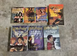 Harry Potter Lot 7 Livres / Lintégrale 1 à 7.