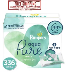 For healthy skin, use Pampers Aqua Pure wipes together with Pampers Pure Protection diapers. Our simplest formula,...