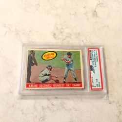 Youre looking at a 1959 Topps Single in EX - MT Condition. #463 Al Kaline - Tigers.  PSA EX - MT 6.  Thanks for...