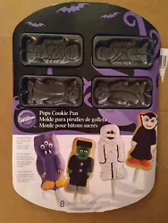 WILTON - Monster Pops Cookie Pan -Makes 8 - Brand New.
