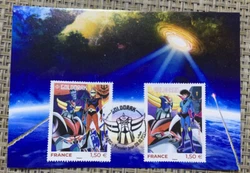 Timbres De France Carte Postale Goldorak.