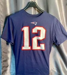 Great condition Extra Large Tee Shirt. Jersey style T-Shirt, Brady 12, Patriots. Will be a collectors piece.