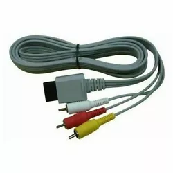 3x original AV for the wii.Used but in good condition.