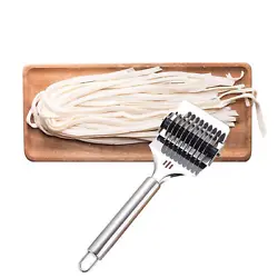 Multi-Purpose: It is a multifunctional kitchen utensil. In addition to cutting noodles, it can also mince ginger,...