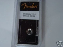 On sale is a Fender part exact replacement Telecaster / Tele Guitar String Guide with screw.  Restore your...