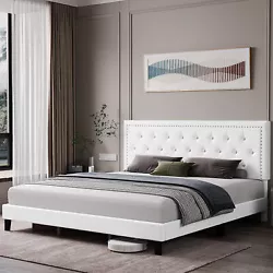 The soft edge and cushioned headboard are suitable for leaning on, a perfect balance between traditional design and...