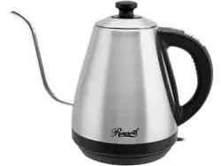 Learn more about the1 Liter Pour Over Stainless Steel Electric Gooseneck Kettle with Variable Temperature Settings. 1...