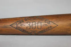 Stampings are strong and deep. Bat is 36
