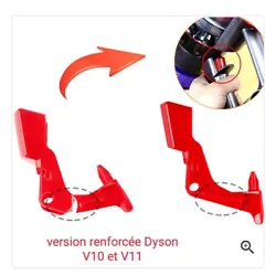 Vends gâchette neuve modèle renforcé pour aspirateur Dyson v10 v11 Envoi rapide et gratuit  Mot clé: bouton,...