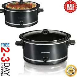 This slow cooker features low and high cook settings and a warm setting, ideal for buffets or when dinner ends up later...