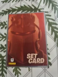 CARTE PANINI FORTNITE RELOADED SERIE 2 FORT KNIGHTS SET #226 SET CARD VLACK KNIGHT COLLECTOR RARE,COMME NEUVE (VOIR...