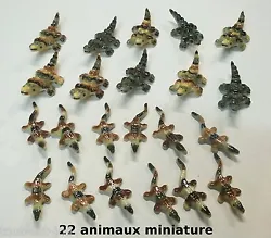 Lot de 22 crocodiles miniature pour création de mini vitrine, crèche ou. N’oubliez pas de m’ajouter à votreliste...