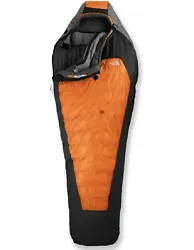 This orange and grey sleeping bag features an ultralight design, making it easy to carry with you on your camping...
