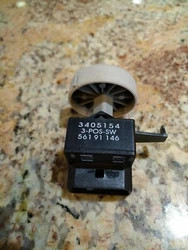 WHIRLPOOL DRYER ROTARY SWITCH WITH KNOB P/N 3405154 * Free Shipping *.