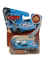 Disney Pixar Cars Lenticular Eyes Change #47 The King Dinoco Petty 2010