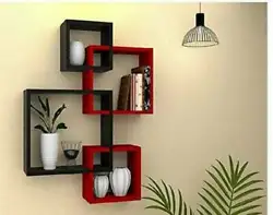 You can use these shelves to display the photographs, handicrafts and other showpieces in your house or office. Style:...