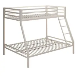 Boys and girls alike will love the secured easy to climb angled ladder and the 12.5” full length guard rails will...