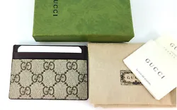 ・Canvas GG Guccissima Skin. ・Interior Gucci Serial Number. ・Gucci Box. ・Card holder, Card Case. ・%100...
