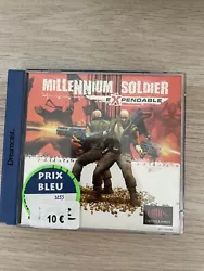 - Millennium Soldier Expendable - Jeu Sega Dreamcast Boite Abîmées.