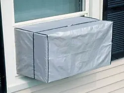Outdoor Window A/C Cover Air Conditioner. Durable, Mildew and Crack Resistant Protects window-style air conditioners...