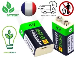 Type dentrée : Micro USB 5 V. -Type de batterie: batterie auLithium polymère dehaute qualité A +. -Chaque Batterie...