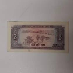Billet de banque VIET NAM 1 hai dong 1980