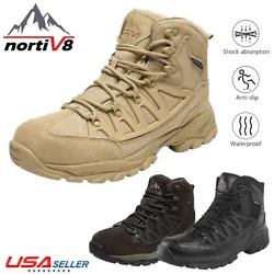 Durable & slip resistant: The upper use soft suede leather material which is comfortable and durable. The sick rubber...