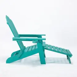 Save money and space! Ergonomical Fanback Design - TALE Adirondack chair is designed with its ergonomical fanback. The...