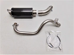 Hotbodies Racing MGP Growler Full System Exhaust Low Mount Carbon Fiber Muffler.