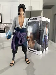 Sasuke Uchiha Grandista figure in excellent condition. 100% authentic. Displayed in dust free case. Will ship with care!