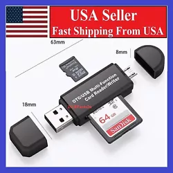 Interfaces: Micro USB, USB 3.0, Micro SD, SD. Support Function: TF/SD card reader, OTG. Card Compatibility: SD, Micro...