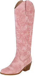 {Design}Classic western pointed-toe design,chic fancy stitching pattern,rubber sole,Wooden heel,Synthetic leather...