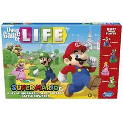 They choose their path and which areas to explore as they go through the Mushroom Kingdom. Hasbro Gaming and all...
