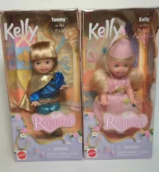 TOMMY as the LIL PRINCE 55951. CHOICE of 2 different Barbie KELLY CLUB 2001 Rapunzel Kelly as the PETAL PRINCESS 55949.