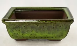 Moss Green stain glazed. 5