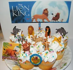 This kit will help make your cake a big hit with any Lion King fan! The sticker and ring are randomly inserted so you...