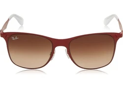 RAYBAN SUNGLASSES 3521 162/13 52MM RED FRAME WITH BROWN GRADIENT LENSES UVA MEN.  ☆ NEW WITH TAG