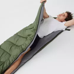 Easy to roll up into the compressing sack. External material: 170T polyester taffeta fabric. The sleeping bag can be...