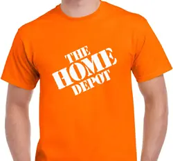 T-Shirt Employee Work Compatible Home Depot High Quality Tee