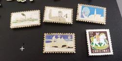 Lot Pins Timbre..Usa.