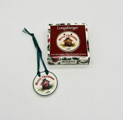 Vintage 1999 Longaberger Tie-On Basket Accessory 