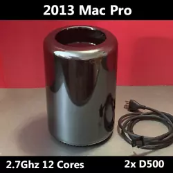FirePro D500 3 Go de GDDR5 VRAM chacun. ID de modèle Mac Pro 2013 : 6,1. GPU AMD FirePro D500. Model Mac Pro. SSD...